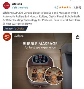 Foot Massager New