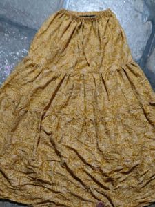 Boho Print Ethnic Skirt