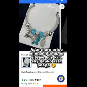 Purple 💜 Pandora Charm Bracelet Best For BTS Fans