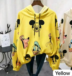 Cute Cartoon Print Hoodie