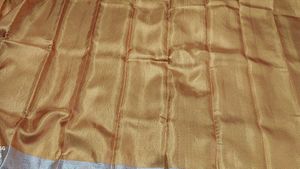 Pure Kanjivaram Golden Tissue Silk Saree