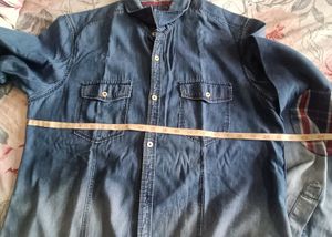 Denim Button Down Shirt