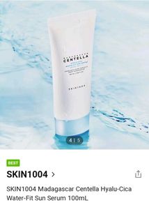 Skin1004 Hyalu Cica Sunscreen 100ml