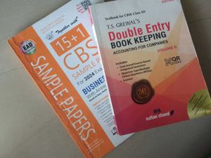 12th  Bst Sample Paper &amp; Double Entry Accountancy