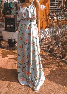 Full Length Floral Gown