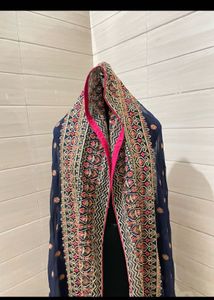 original pakistani new Elegant Embroidered Dupatta