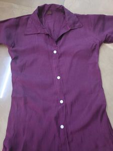 PURPLE CO ORD SET PATHANI TYPE SUIT
