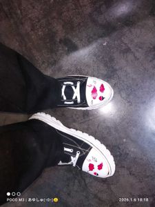 Anime Custom Sneakers Akatsuki edition