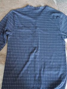 Patterned Button-Down Shirt