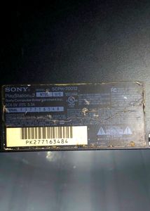 PlayStation 2 Slim Gaming Console Not Working Condition Need Repair