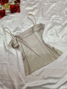 Formal Satin Cami Top