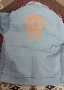 Winter Wear Girls And Boys Denim Jacket Jeans Set