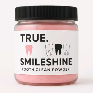 True SmileShine Tooth Cleaning &amp; Whitening Powder