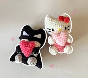 !!RESTOCK!! Crochet Hello Kitty And Batman