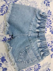 Cute Denim Bunny Shorts