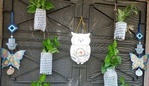 Home decor Butterfly Evil Eye Hanging for House/Po