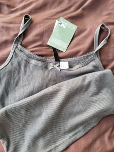 H&M Bow Detailed Strappy TOP / Size-S