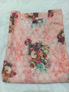 Chikenkari Kurti For Women's