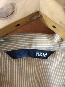 H&amp;M Short Striped Shirt