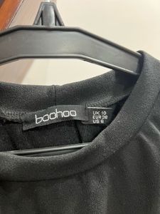 Boohoo Ruffle Crop Top