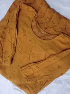 Mustard Yellow Top