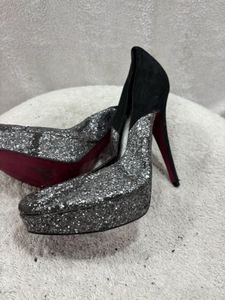 Glitter Platform Heels