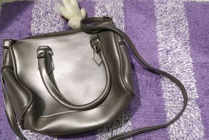 Sling Bag With Teddy Keychain