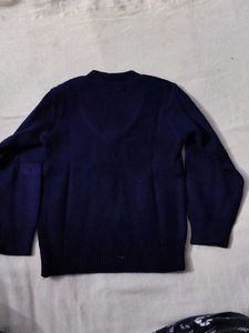Navy Blue School Sweater