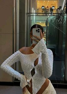 Shein Asymmetrical cutout top
