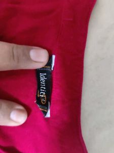 Elegant Red Printed Kurti