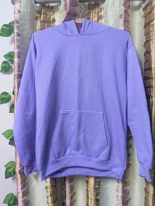 Oversized Purple Hoodie