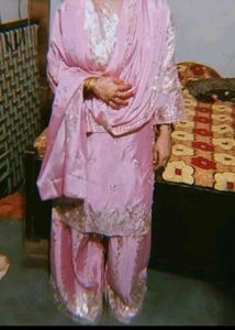 Elegant Pink Kurta Set Xxl