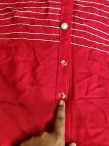 💝 RED COLOR TOP 🔴