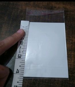 Self Adhesive White Background Pouches