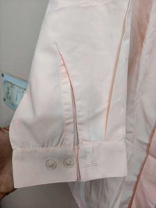 Plus Size Solid Classic Fit Shirt