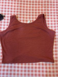 Dusky Pink Crop Top 🎀