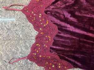 Burgundy Camisole