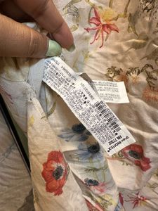 Zara Floral Print Shirt Dress