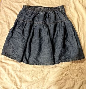 Cute Denim Mini Skirt