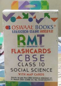 oswaal flash cards social studies
