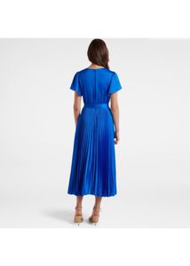 Forever New Maura Short Sleeve PleatedNWTMidi Dres