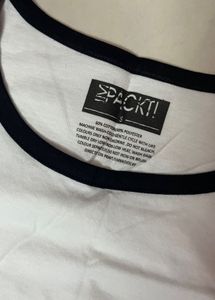 White Tee With Pocket