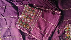 Elegant Purple Saree