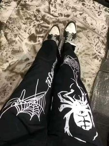 Graphic Print Baggy Pants