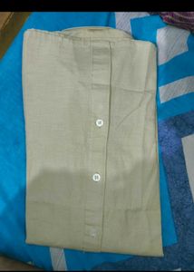 Men&#39;s Casual Yellow Shirt