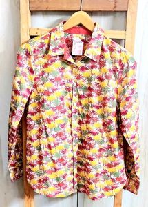 Multicolour Cotton Shirt Size-36