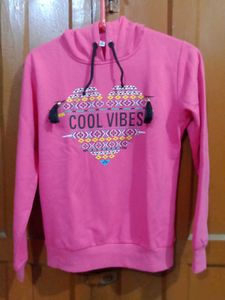 Cool Vibes Pink Hoodie