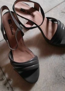 Glass Transparent Heel