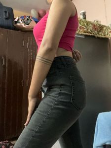 Gray Distressed Jeans