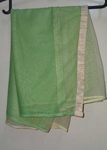 Green Embroidered Anarkali Dress